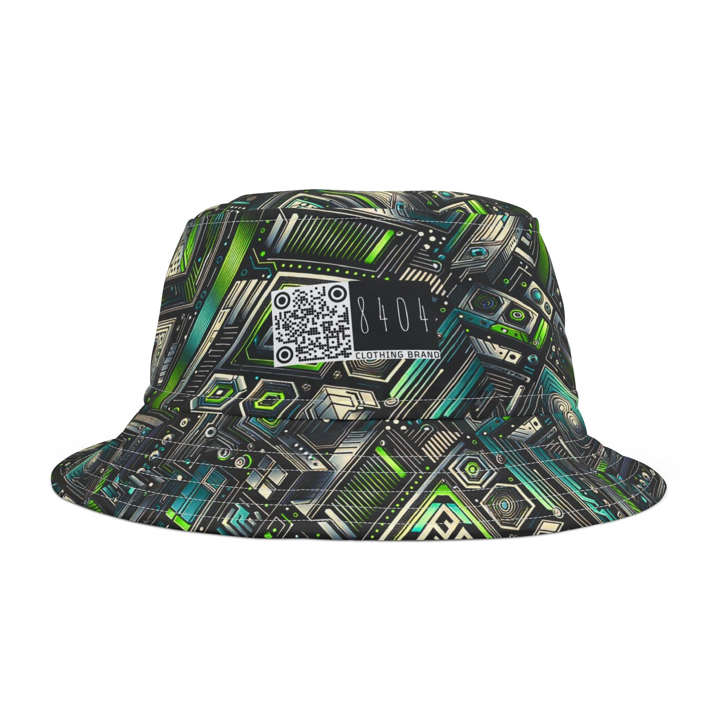 Tech-Infused Streetwear Tech-Forward Minimalism With Bold Digital Prints Bucket Hat - 8404 Design-52