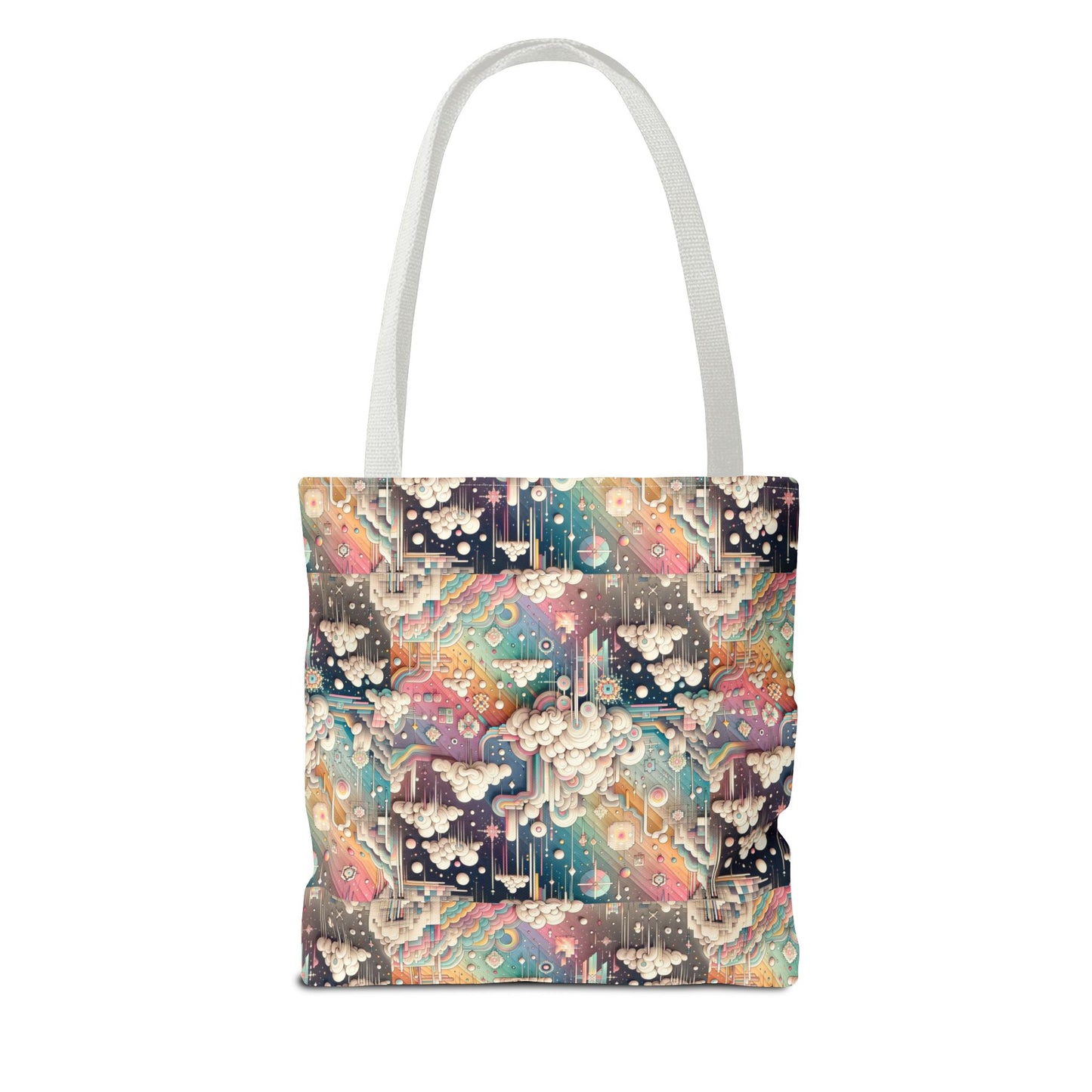 Digital Dreamland Whimsical and Nostalgic Streetwear With a Digital Twist Tote Bag - 8404 Design-52