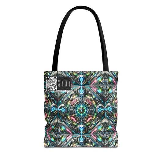 Tech-Infused Futurism Futuristic Tech Tote Bag - 8404 Design-53