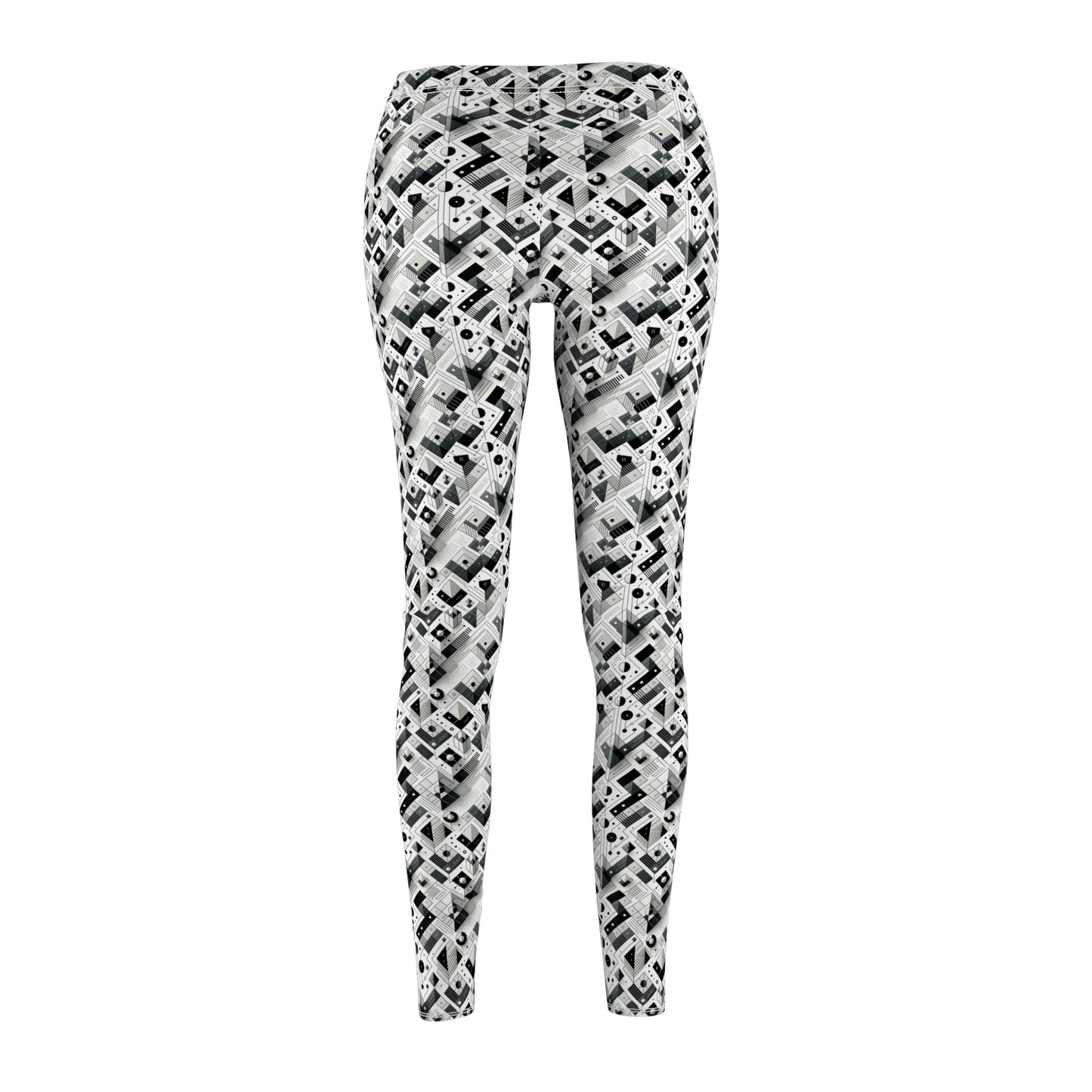 Digital Minimalism Minimalist Tech Women's Cut & Sew Casual Leggings - 8404 Design-69