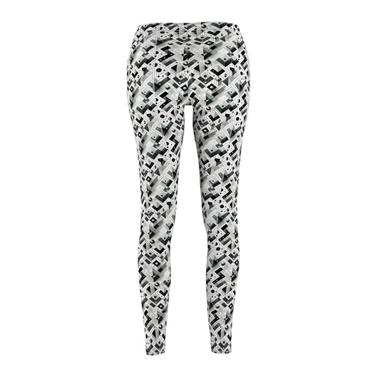 Digital Minimalism Minimalist Tech Women's Cut & Sew Casual Leggings - 8404 Design-69