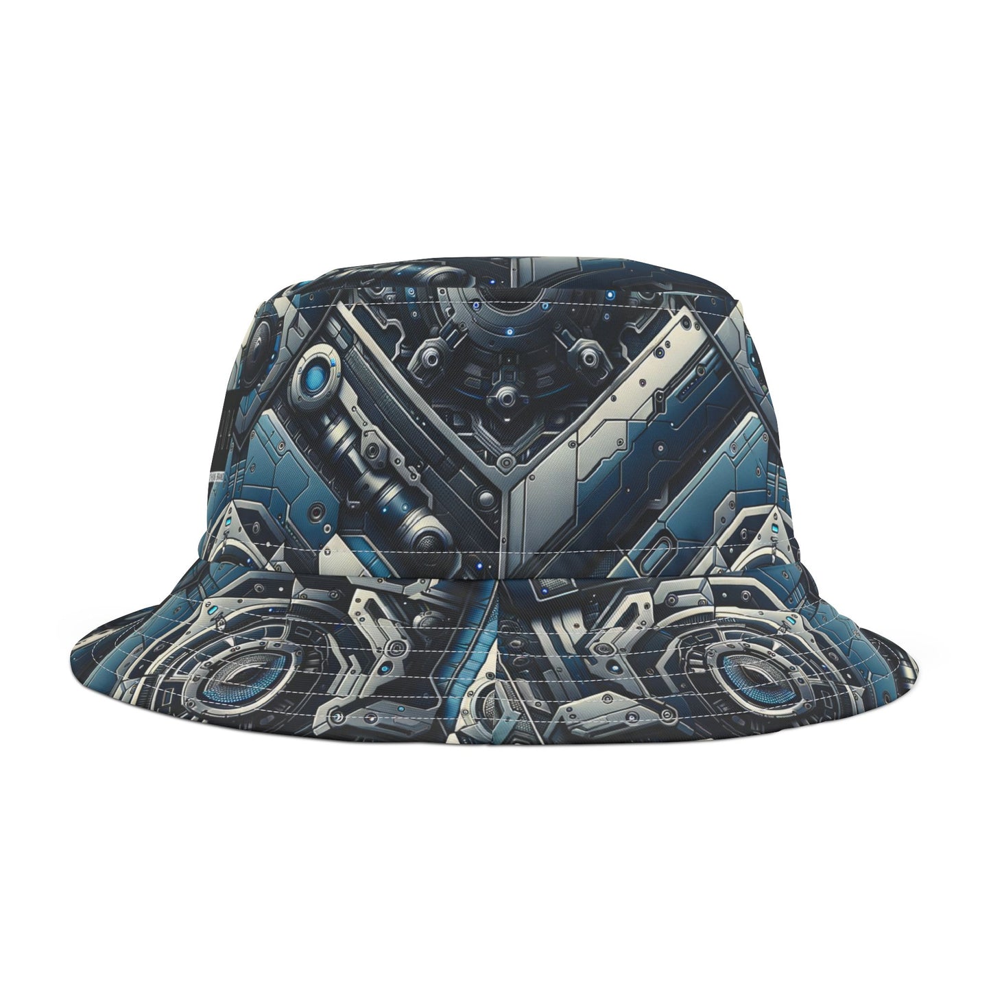 Tech Utility Fusion Tech-Forward Utility With a Futuristic Edge Bucket Hat - 8404 Design-43