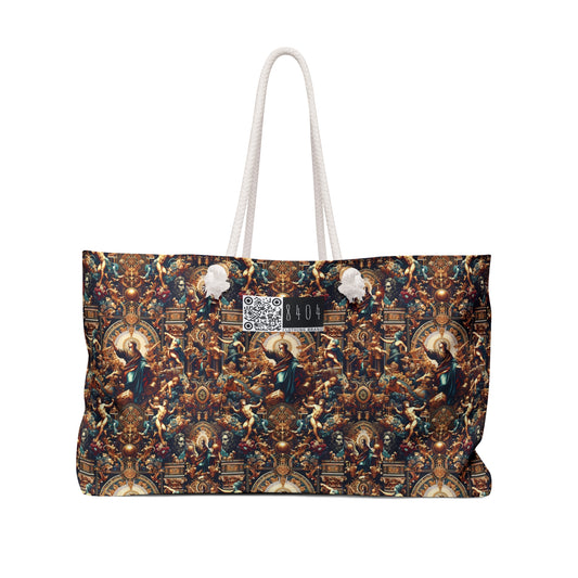 Digital Renaissance Luxurious Streetwear Inspired By Classical Art With a Modern Twist Weekender Bag - 8404 Design-64