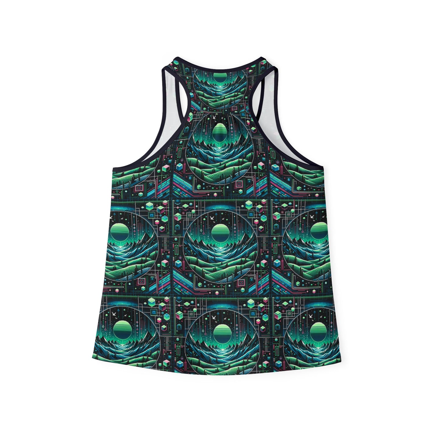 Digital Adventure Graphics Digital Explorer Women's Tank Top - 8404 Design-59