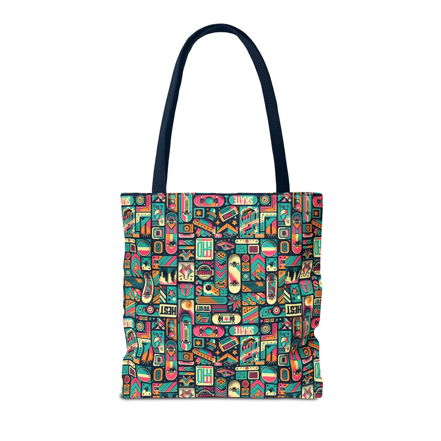 Skate Culture Revival Urban Retro Cool Tote Bag - 8404 Design-61