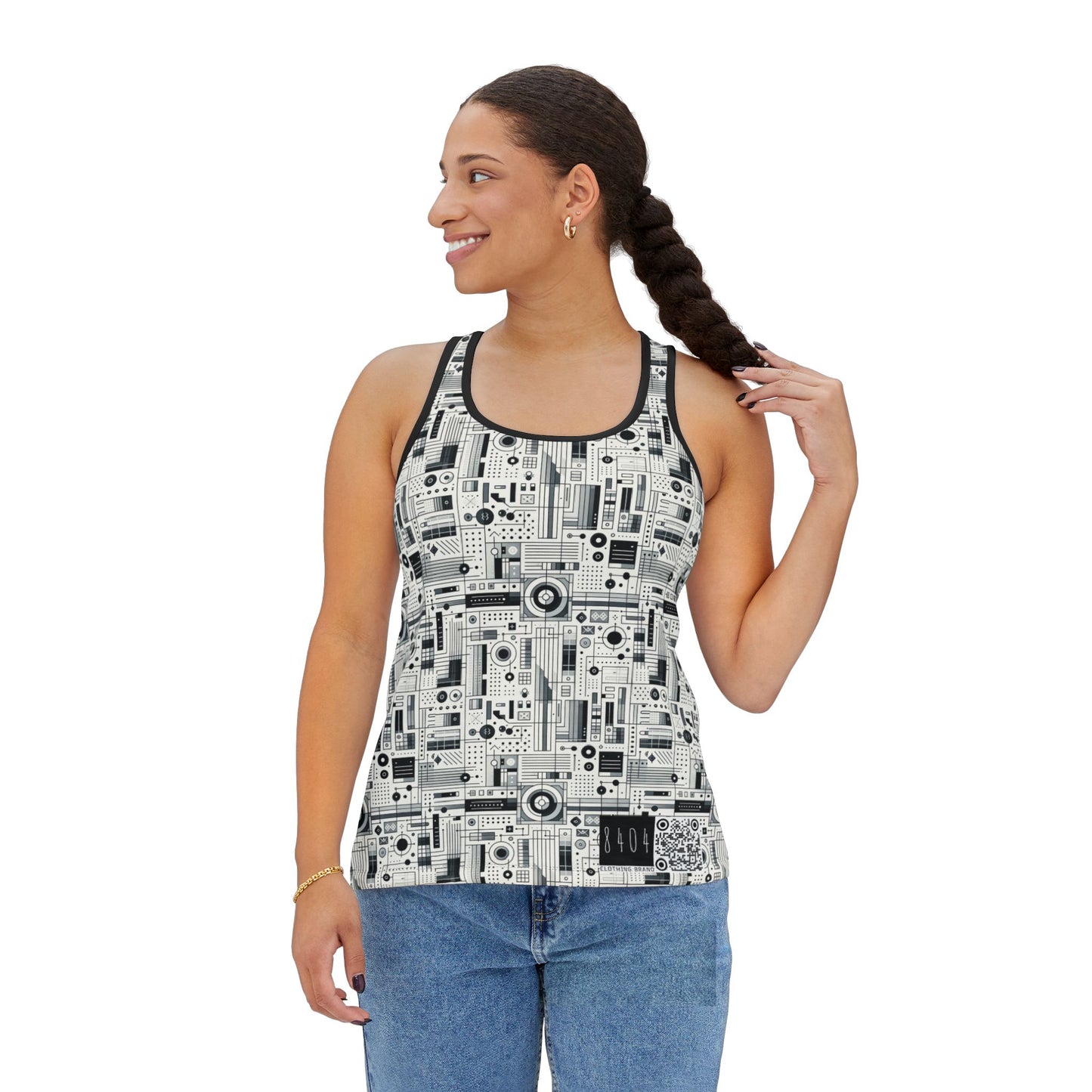 Digital Minimalism Minimalist Tech Women's Tank Top - 8404 Design-53