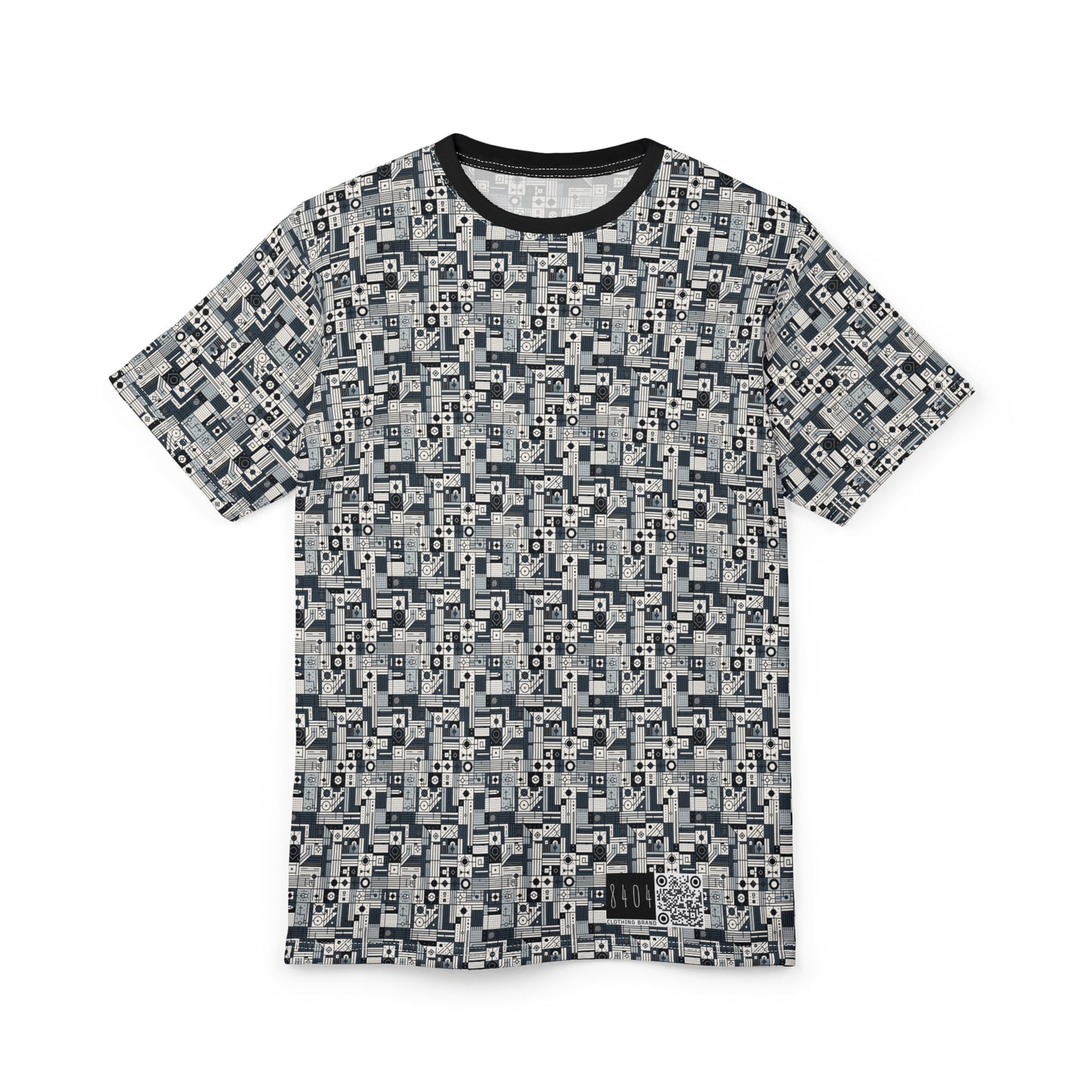 Digital Minimalism Minimalist Tech Unisex Cut & Sew Tee - 8404 Design-49