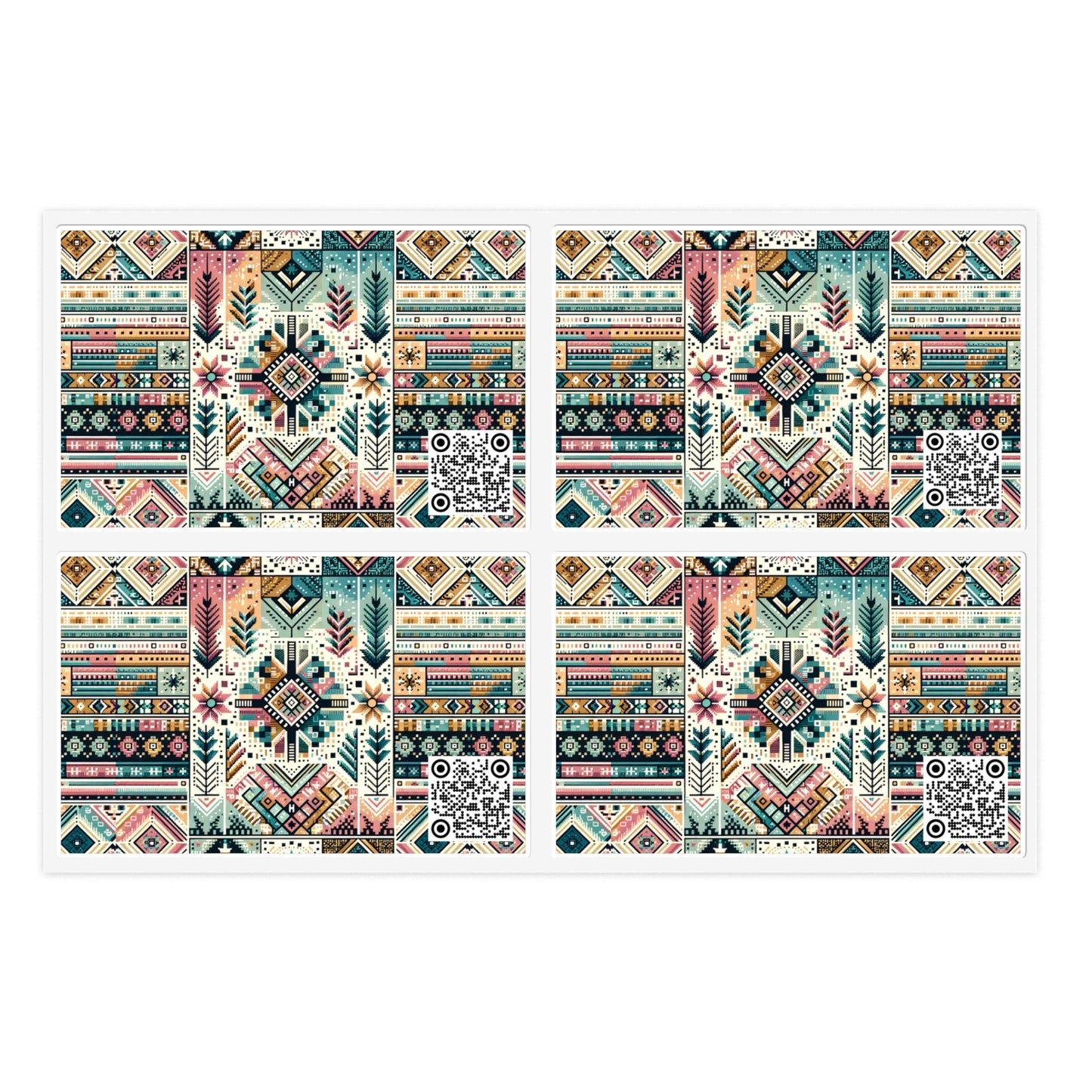 Digital Artisanal Fusion Digital Artisanal Sticker Sheets - 8404 Design-49