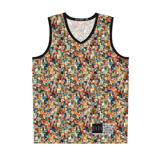 Digital Artistic Expression Artistic Streetwear Basketball Jersey - 8404 Design-46