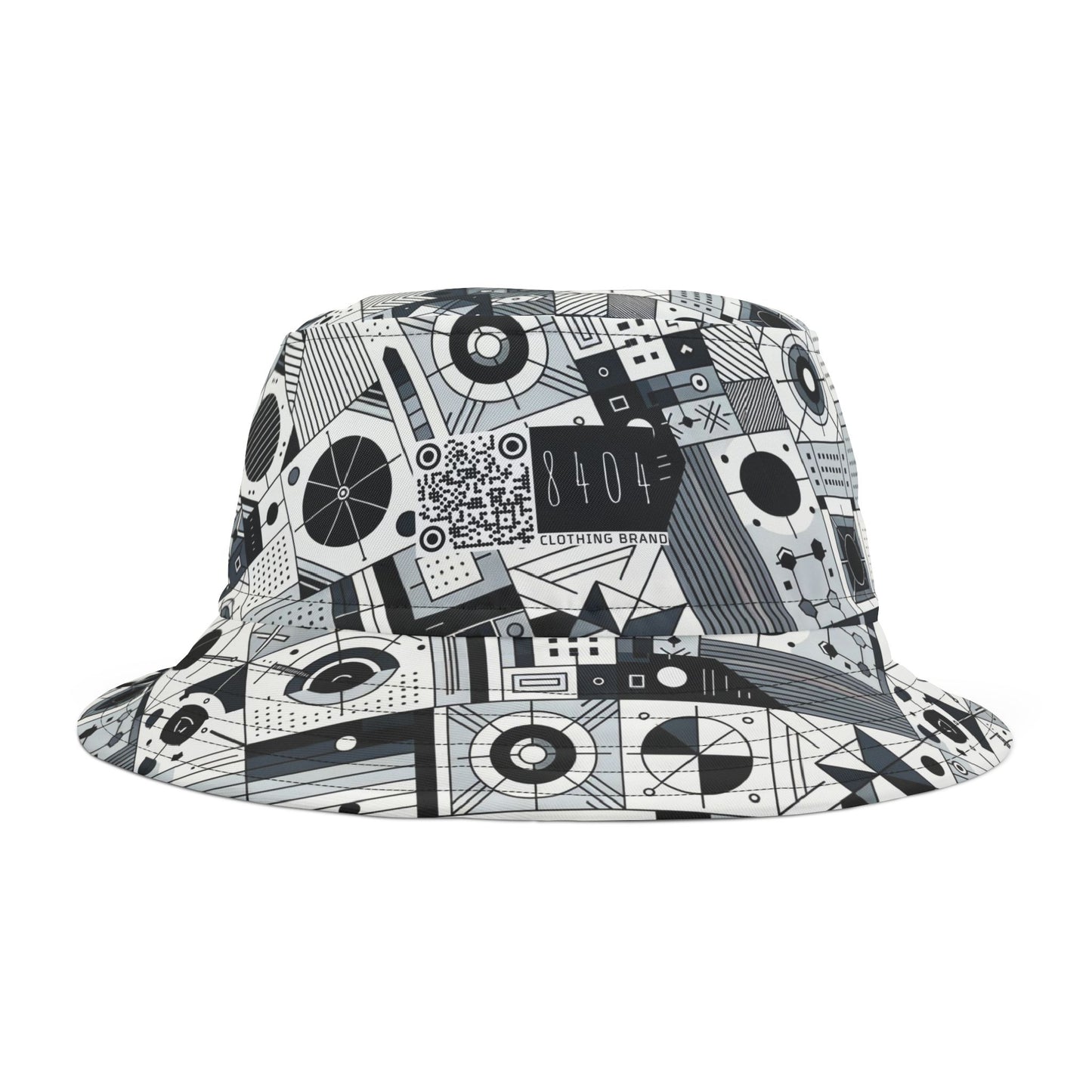 Digital Minimalism Minimalist Tech Bucket Hat - 8404 Design-65