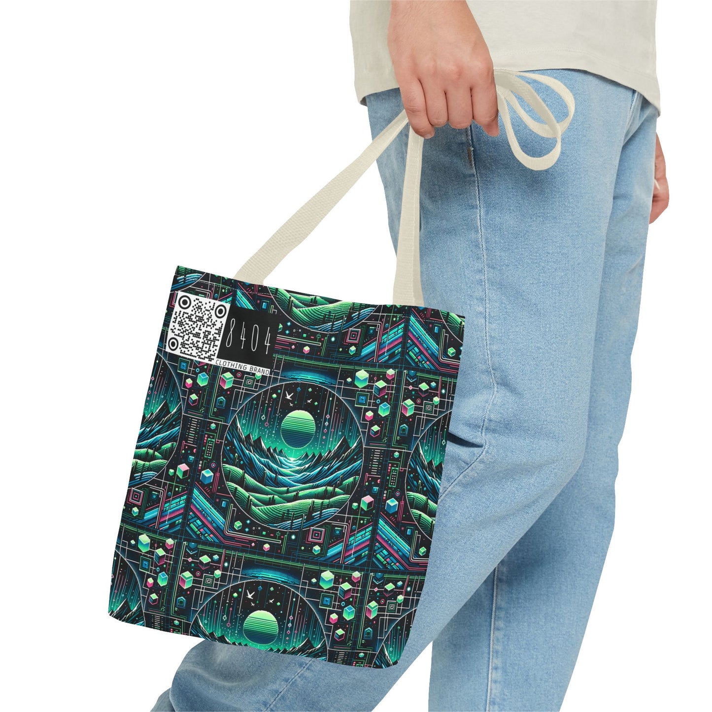 Digital Adventure Graphics Digital Explorer Tote Bag - 8404 Design-59