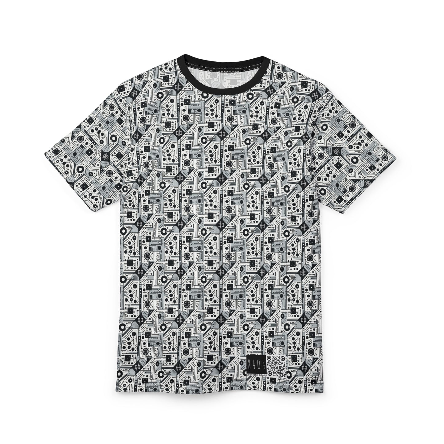 Digital Minimalism Minimalist Tech Unisex Cut & Sew Tee - 8404 Design-48