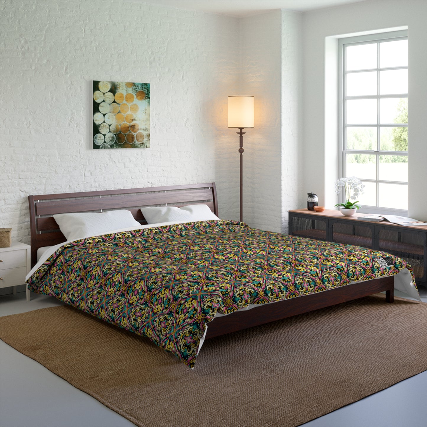 Neon Pop Art Revival Pop Culture Retro Comforter - 8404 Design-59