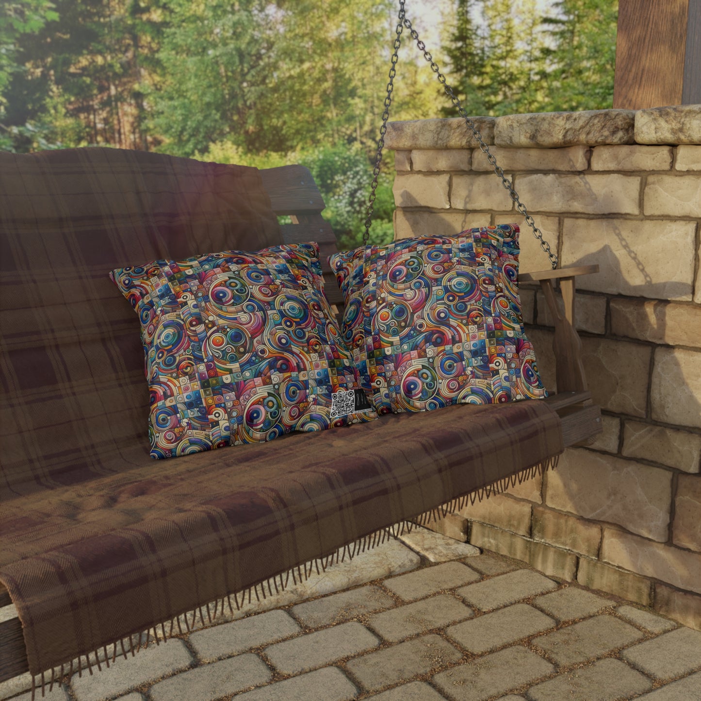 Digital Artistic Expression Artistic Streetwear Outdoor Pillow - 8404 Design-49