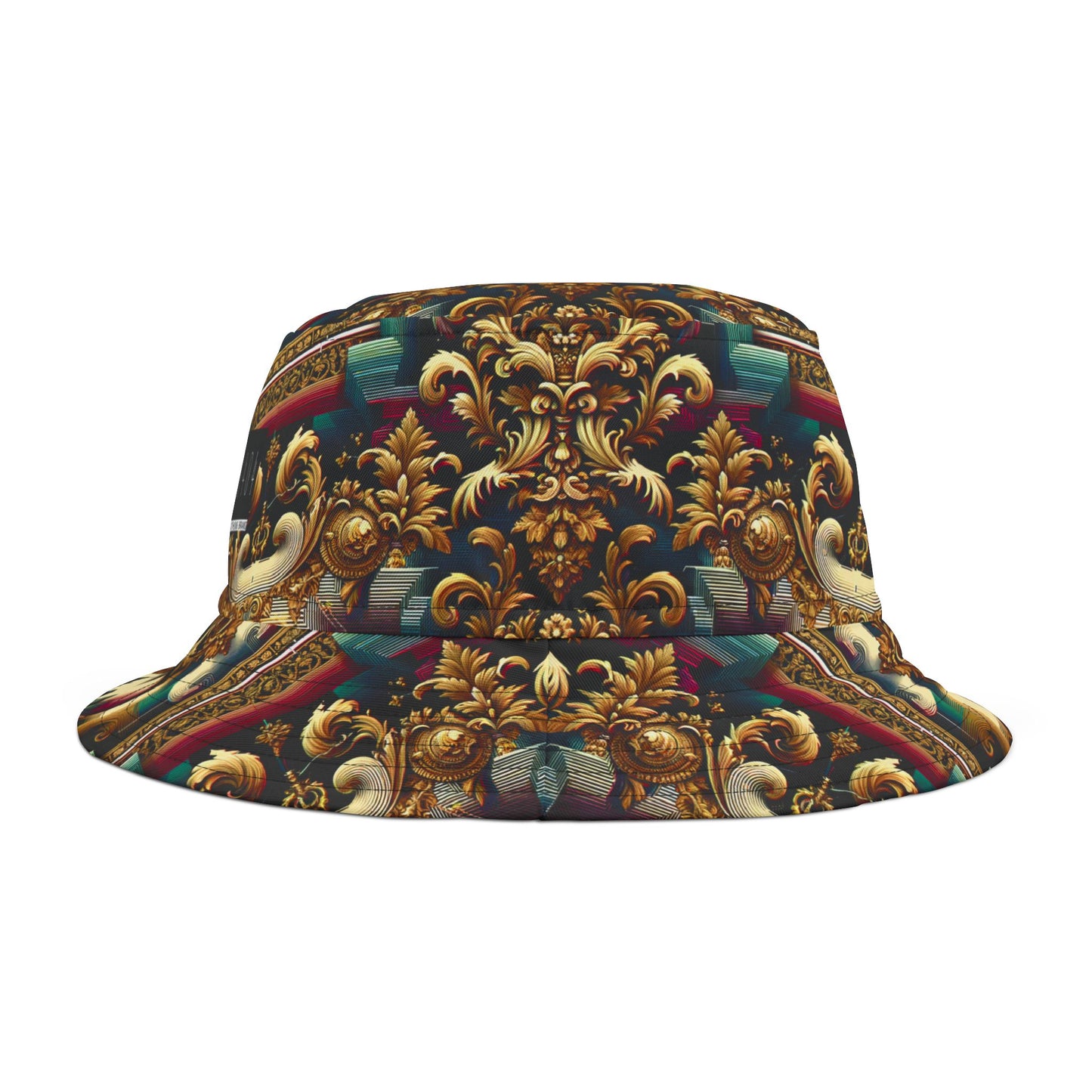 Digital Renaissance Modern Baroque Fusion Bucket Hat - 8404 Design-60