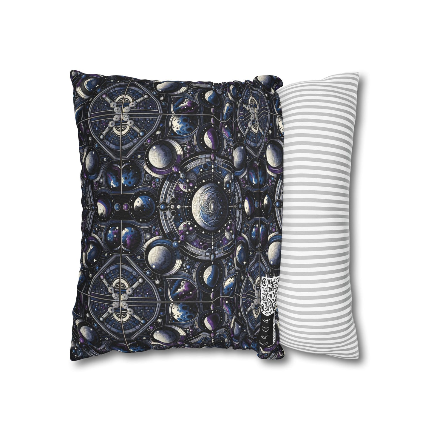 Tech Astronaut Tech-Forward Streetwear Meets Space Exploration Spun Polyester Square Pillowcase - 8404 Design-46