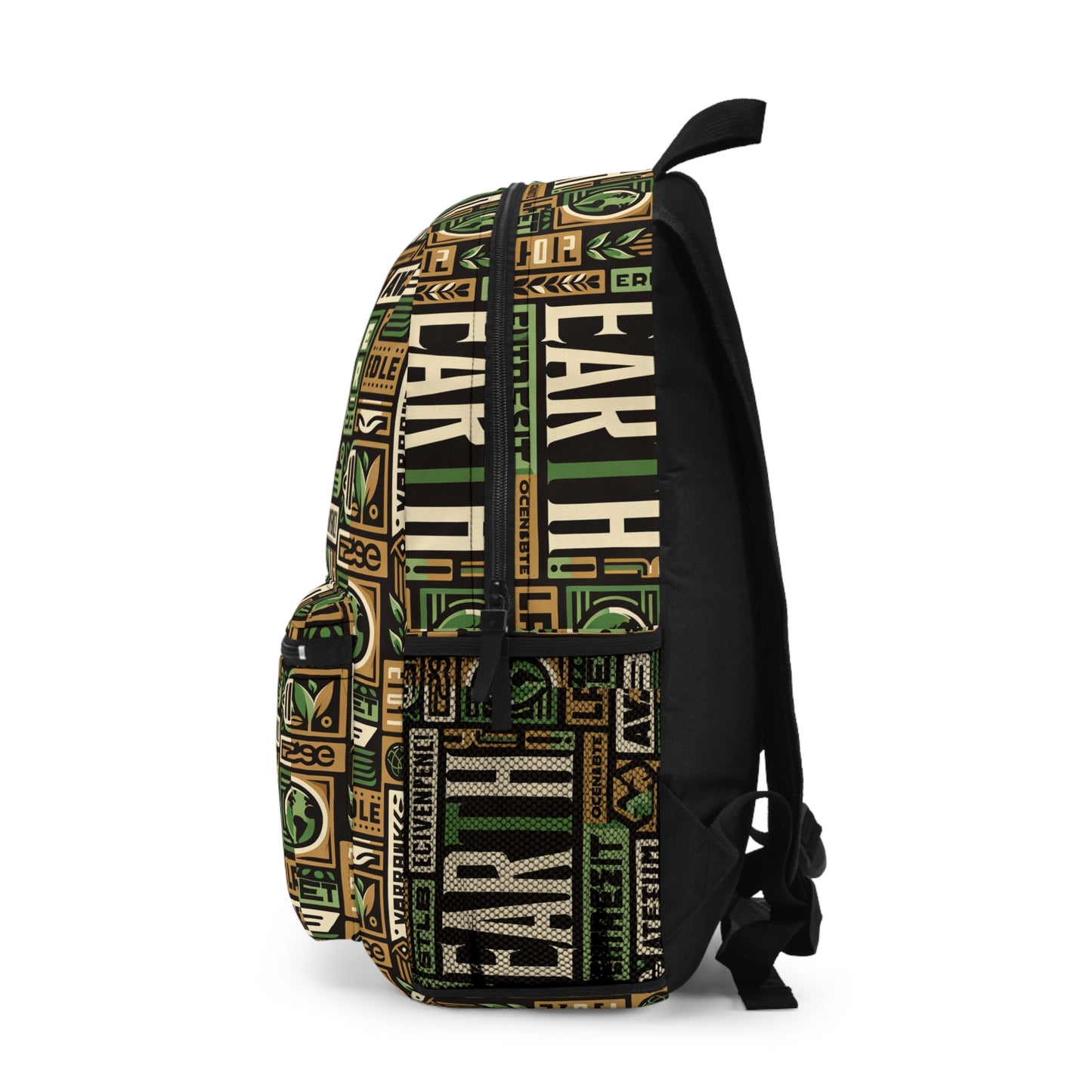 Sustainable Protest Fashion Eco-Conscious Activism Backpack - 8404 Design-59
