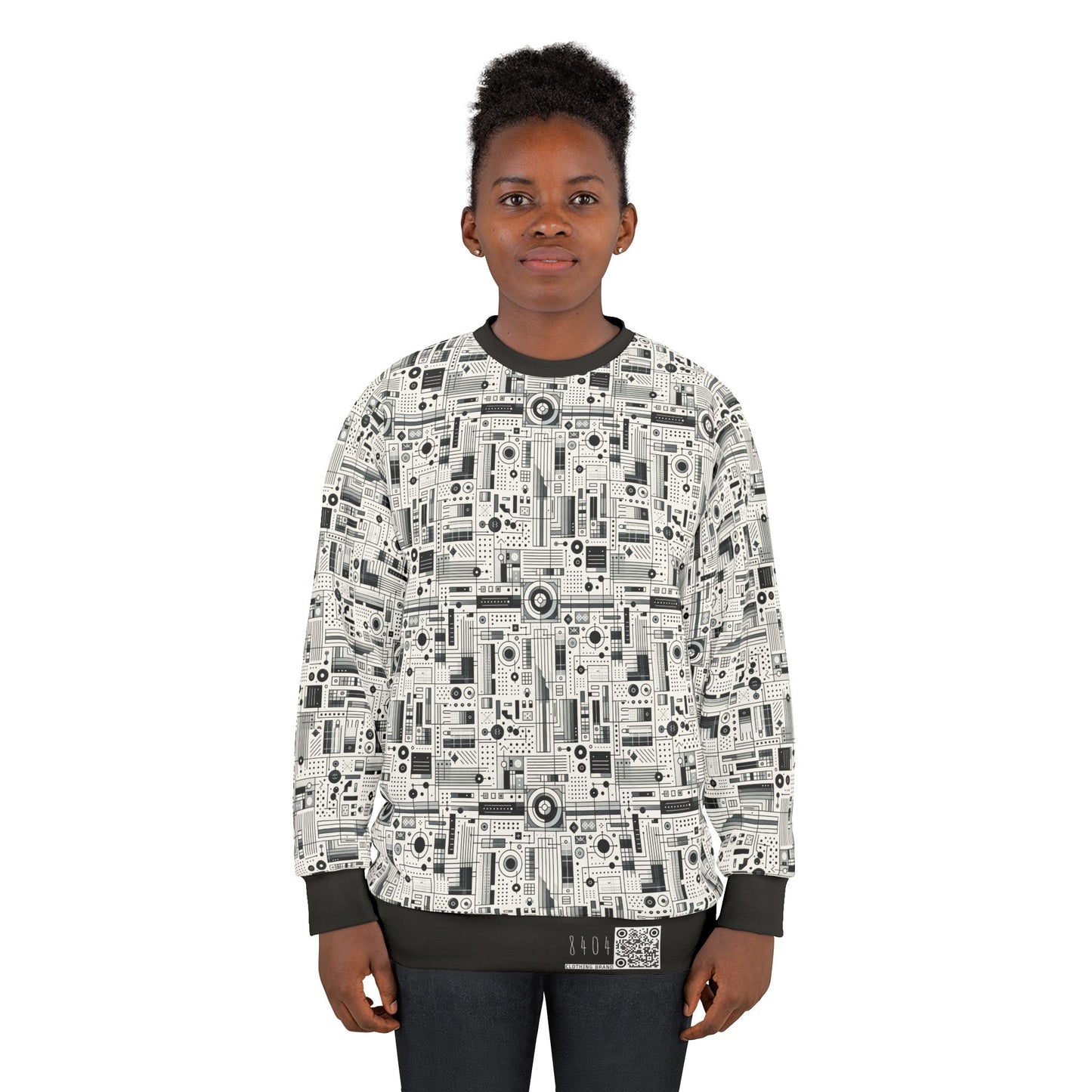 Digital Minimalism Minimalist Tech Sweatshirt - 8404 Design-53