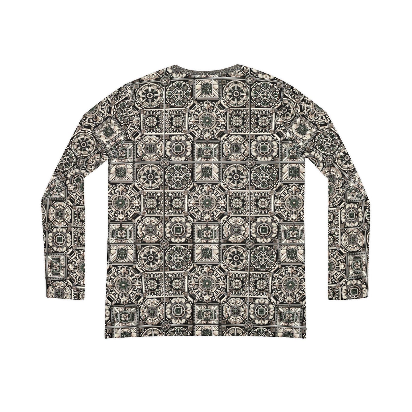 Cyber Garden Party Tech Garden Extravaganza Women's Long Sleeve V-Neck Shirt - 8404 Design-45