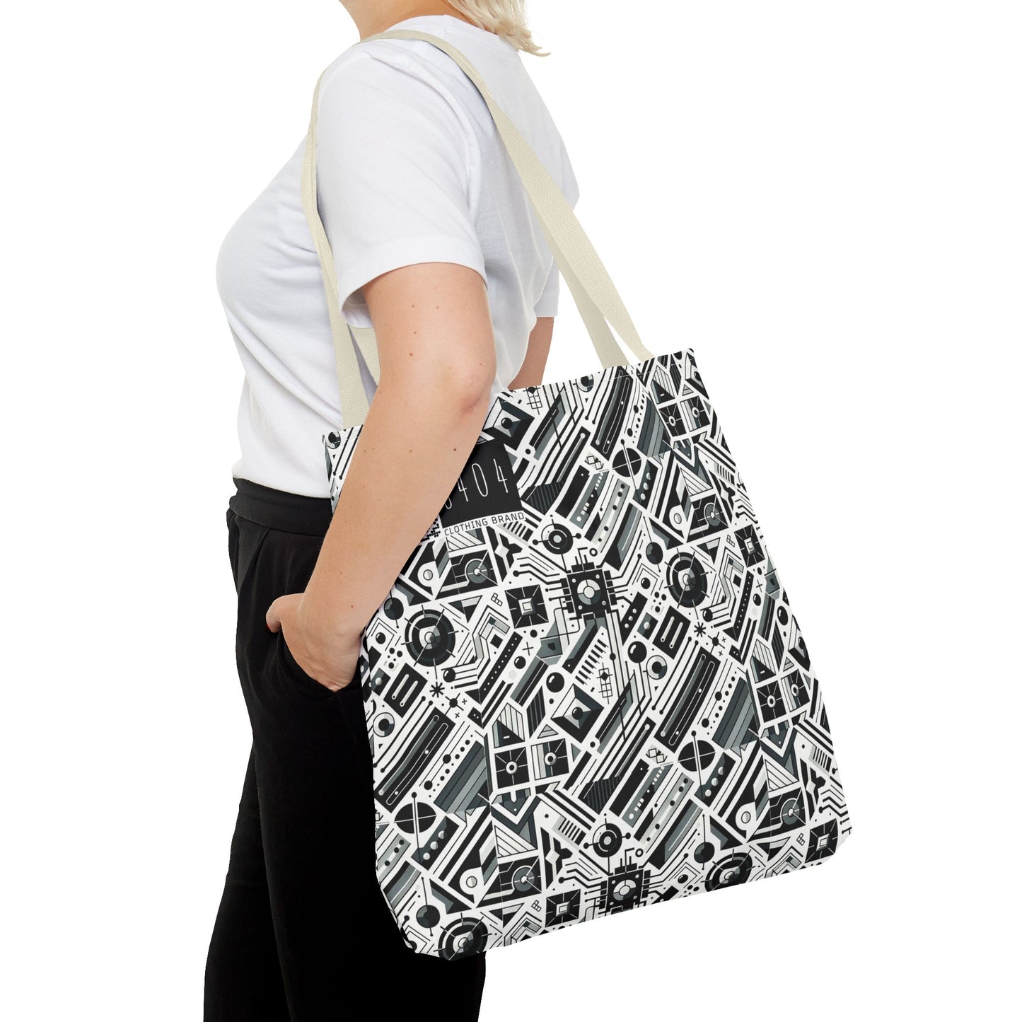 Digital Minimalism Minimalist Tech Tote Bag - 8404 Design-62