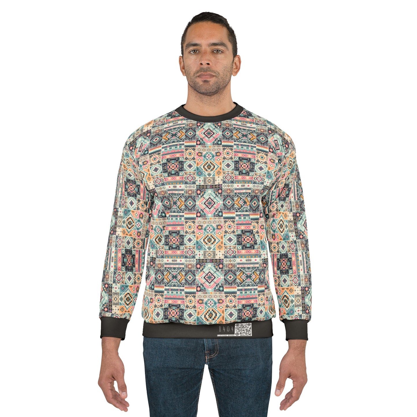 Digital Artisanal Fusion Digital Artisanal Sweatshirt - 8404 Design-55