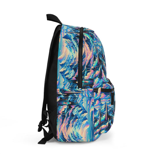 Digital Dreamscapes Digitally-Inspired Streetwear With a Dreamy, Surreal Twist Backpack - 8404 Design-69
