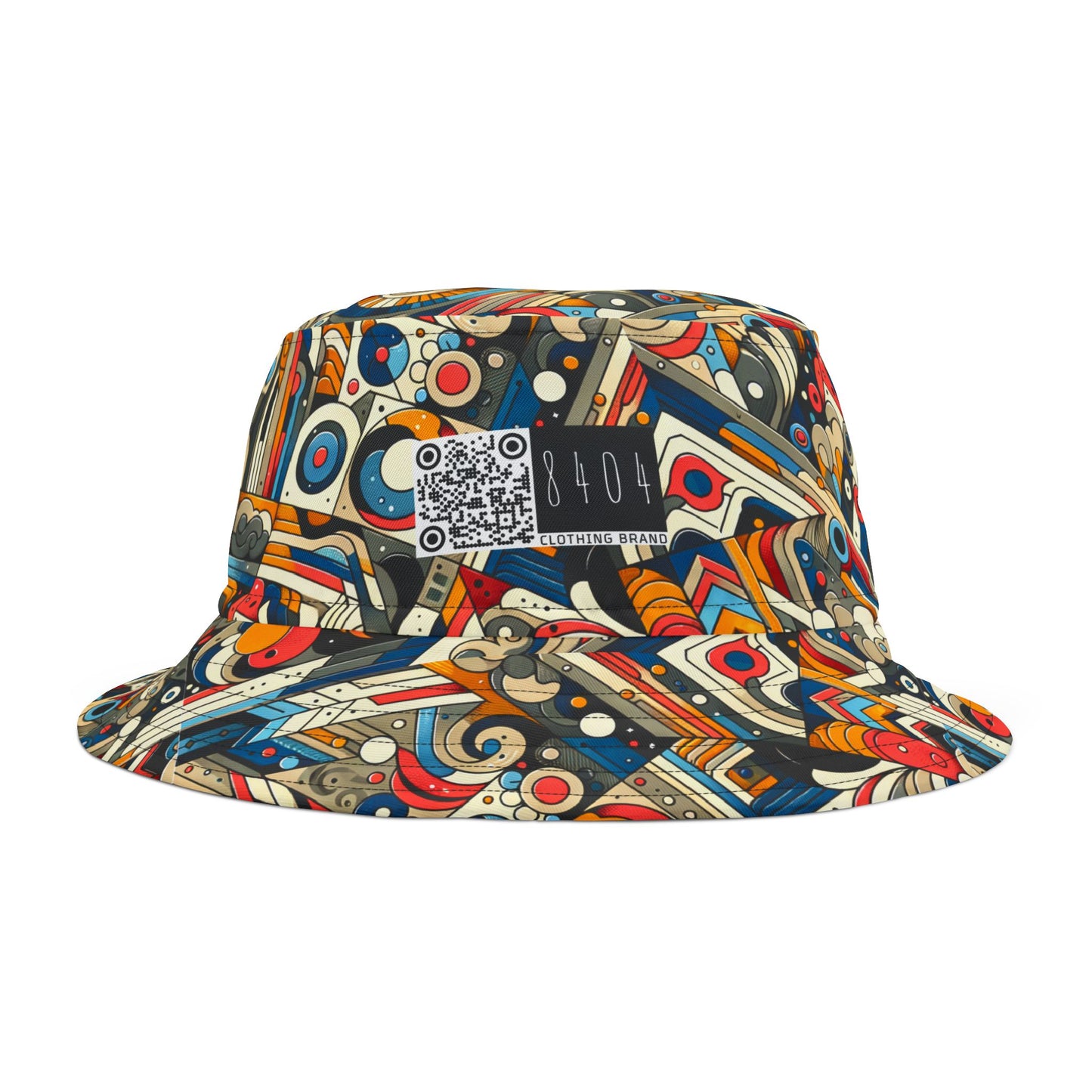 Abstract Graphic Art Modern Artistic Expression Bucket Hat - 8404 Design-62
