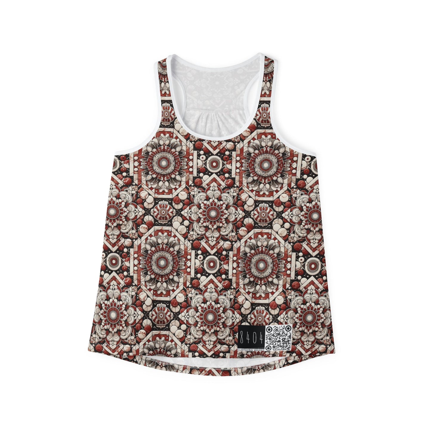 Neo Jomon Sculptural Aesthetics Artisanal Streetwear Women's Tank Top - 8404 Design-55