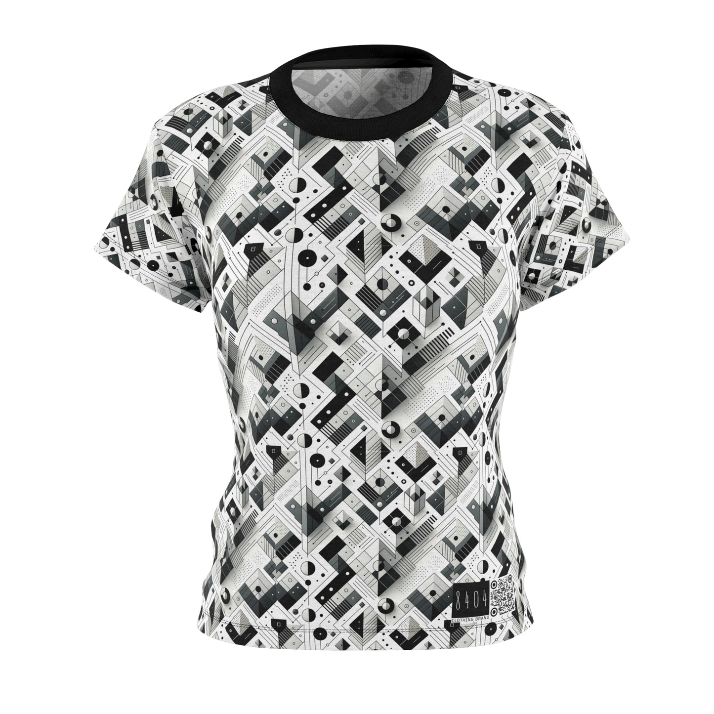 Digital Minimalism Minimalist Tech Women's Cut & Sew Tee - 8404 Design-69