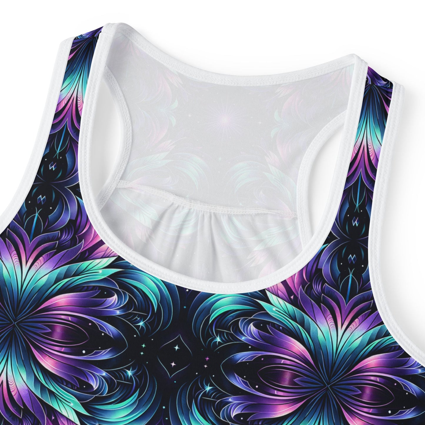 Iridescent Dream Futuristic Tech Women's Tank Top - 8404 Design-60