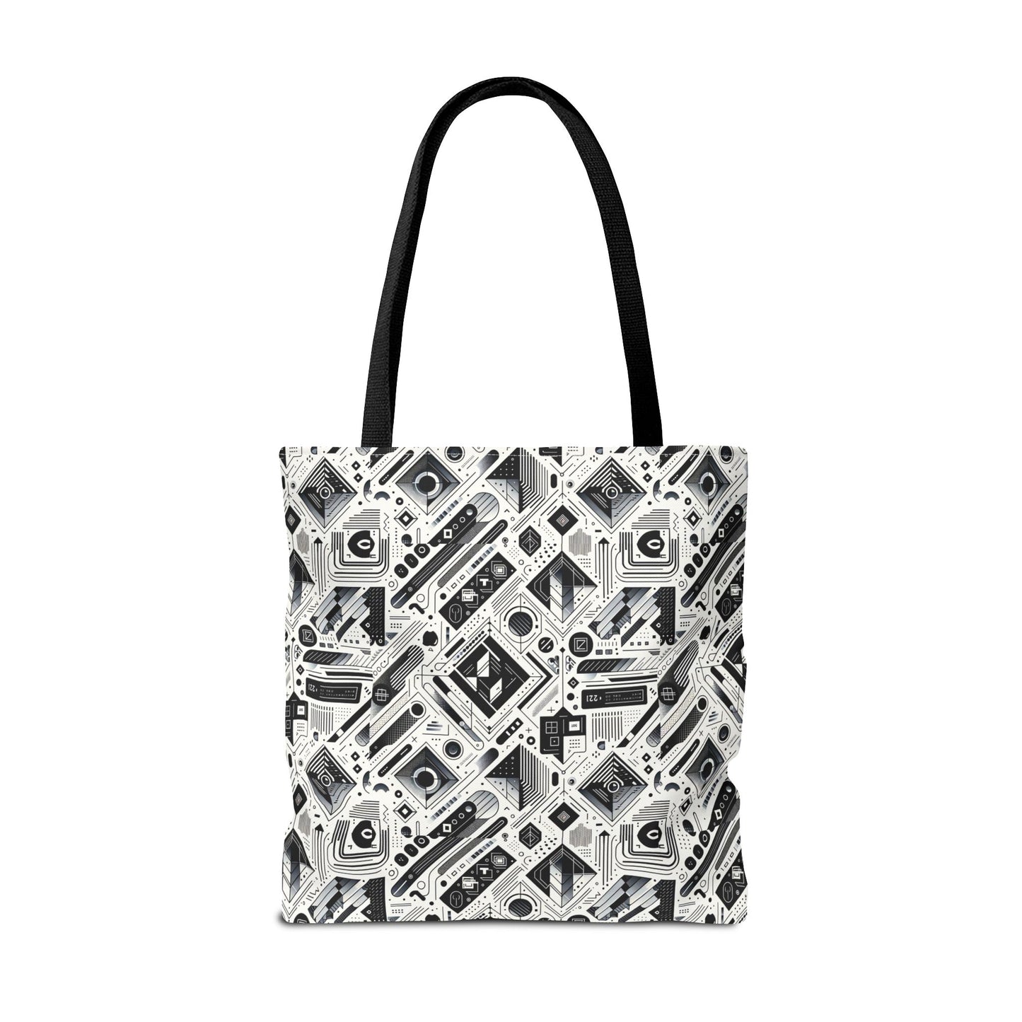 Tech Minimalism Minimalist Tech Tote Bag - 8404 Design-72