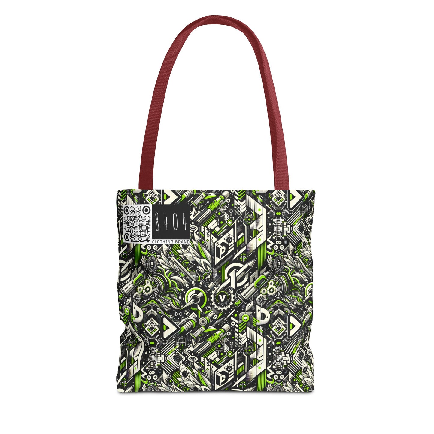 Graffiti Tech Fusion Bold Streetwear Fusion Tote Bag - 8404 Design-59
