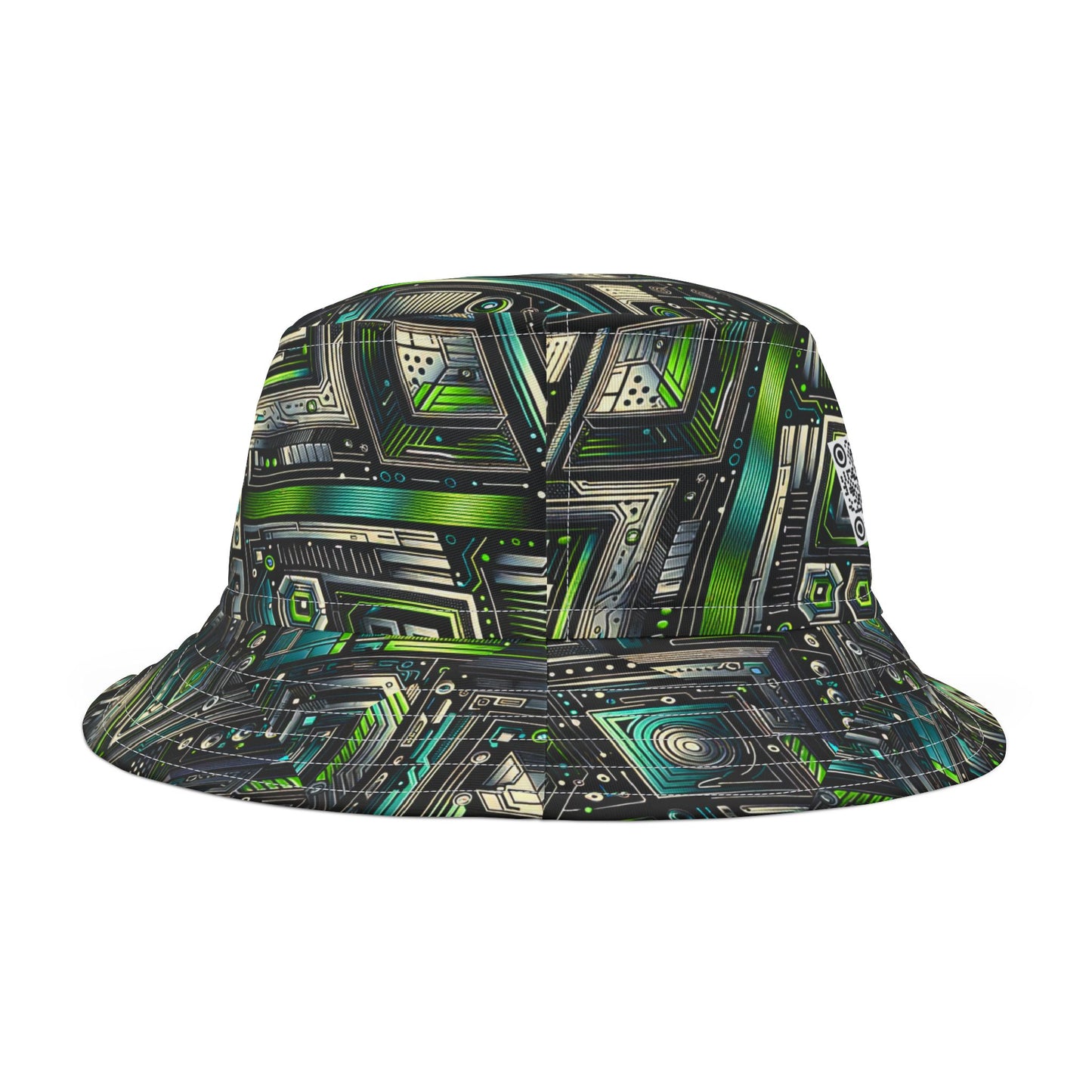 Tech-Infused Streetwear Tech-Forward Minimalism With Bold Digital Prints Bucket Hat - 8404 Design-52
