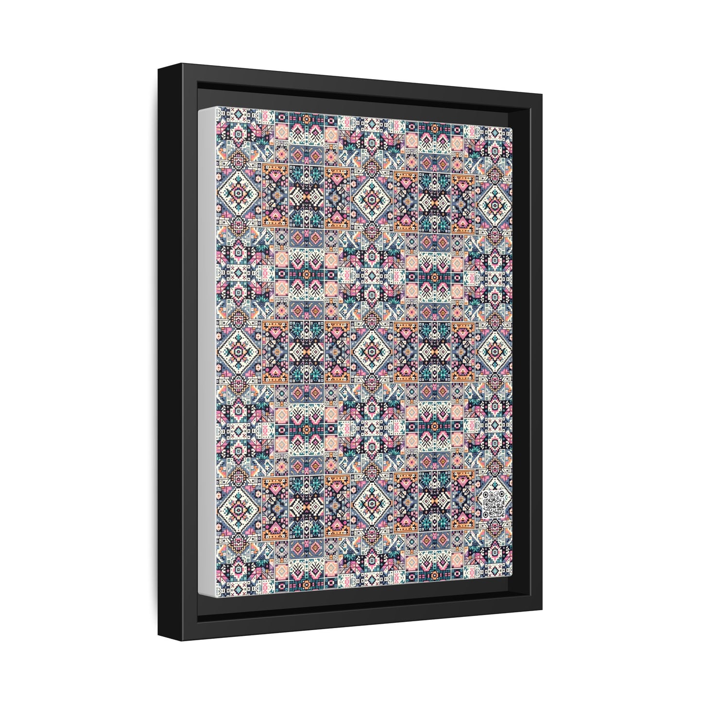 Matte Canvas, Framed (multi-Color) - 8404 Design-01