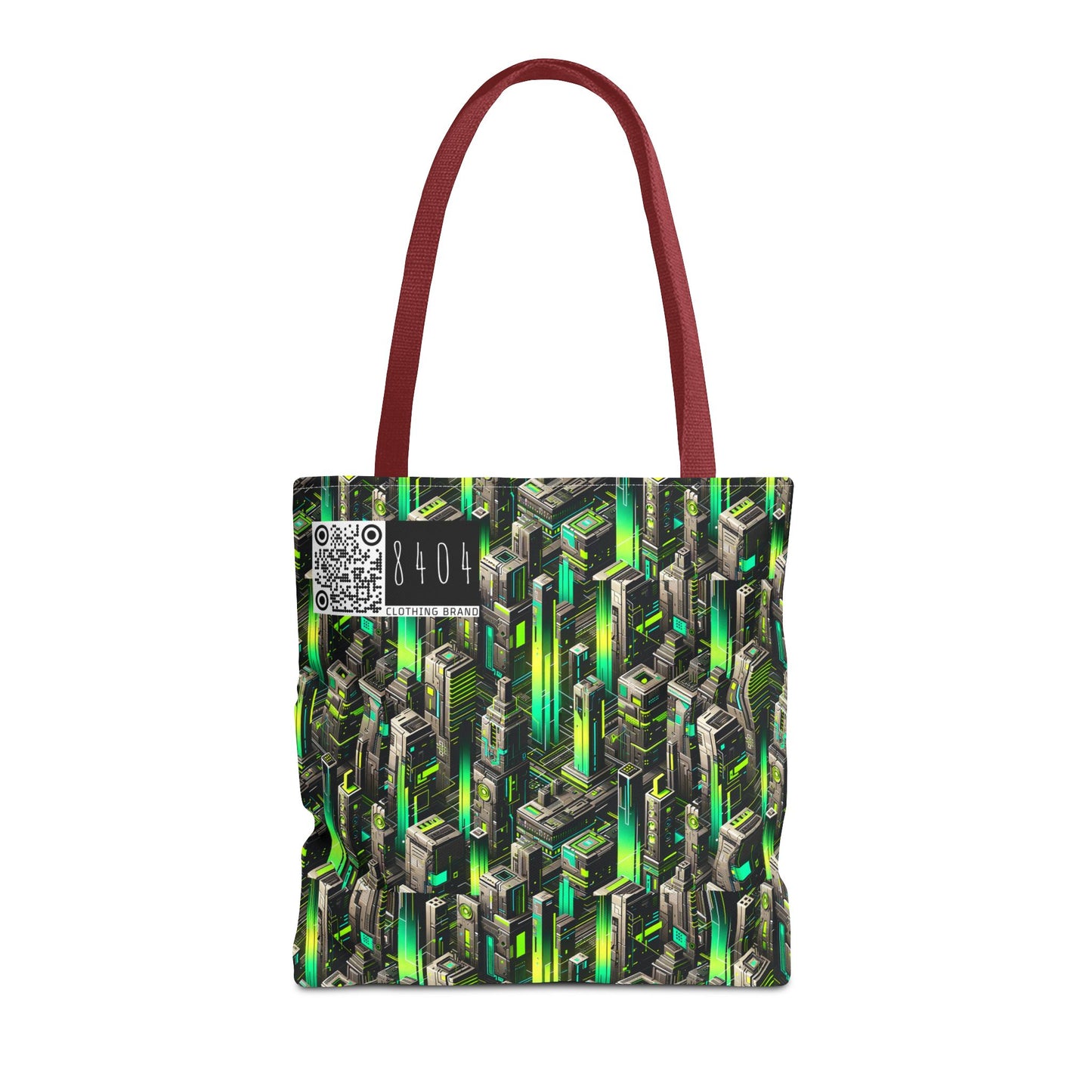Digital Rebellion Tech-Forward Streetwear Tote Bag - 8404 Design-63