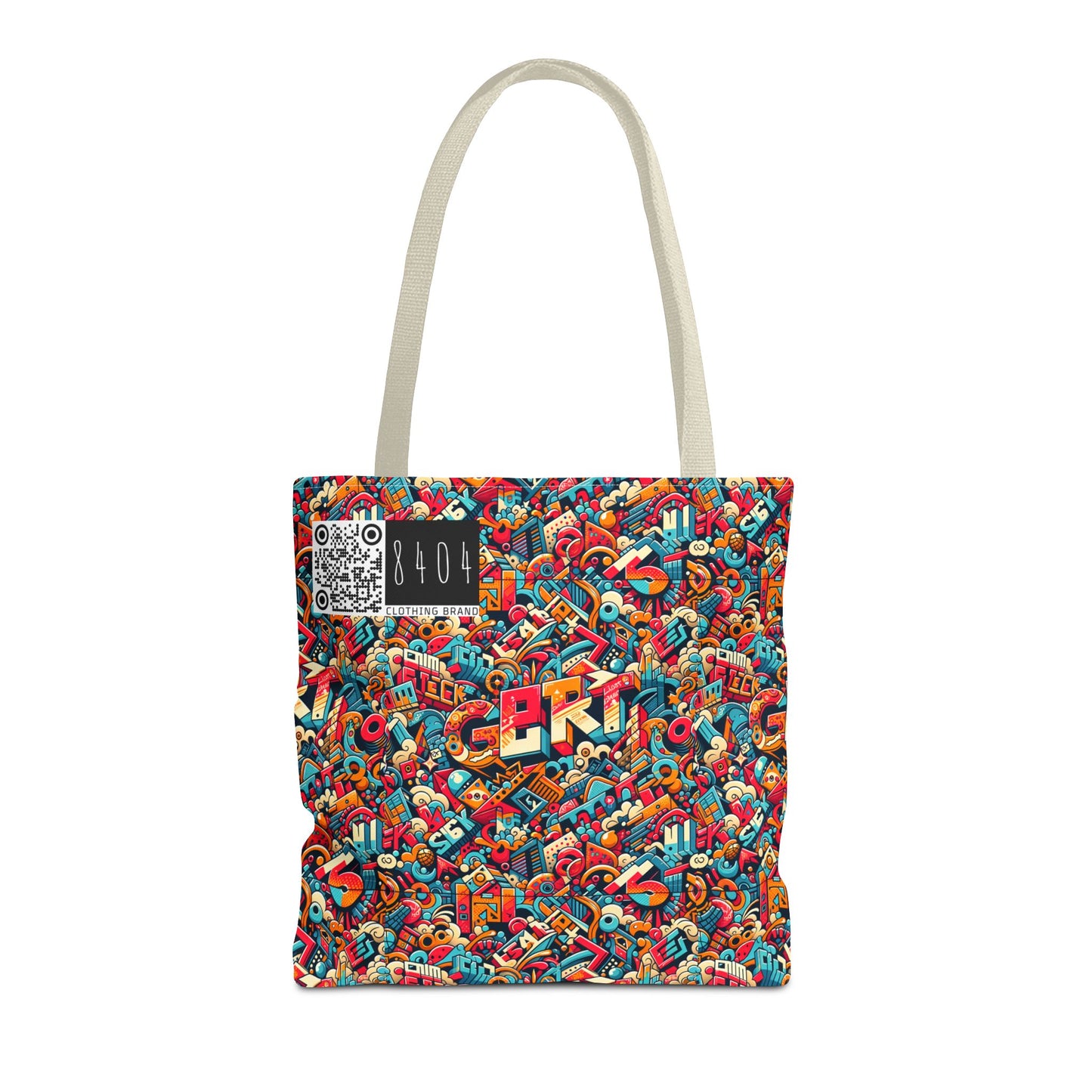 Neo-Traditional Street Art Modern Street Art Fusion Tote Bag - 8404 Design-58