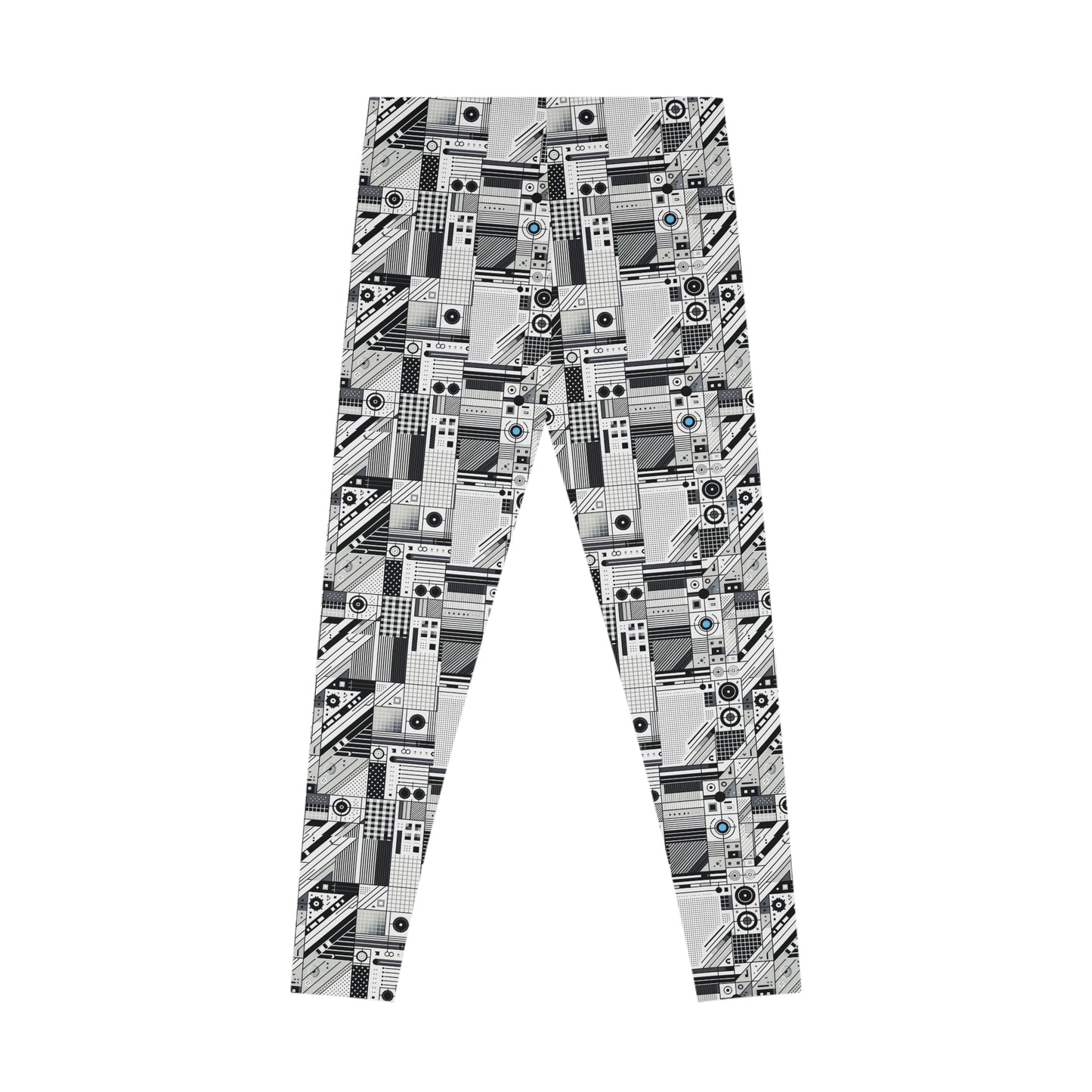 Digital Minimalism Minimalist Tech Stretch Leggings - 8404 Design-52