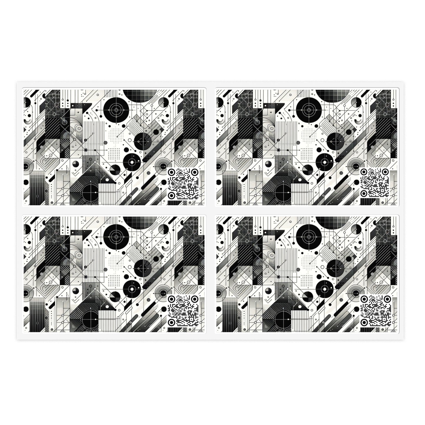 Digital Minimalism Minimalist Tech Sticker Sheets - 8404 Design-55