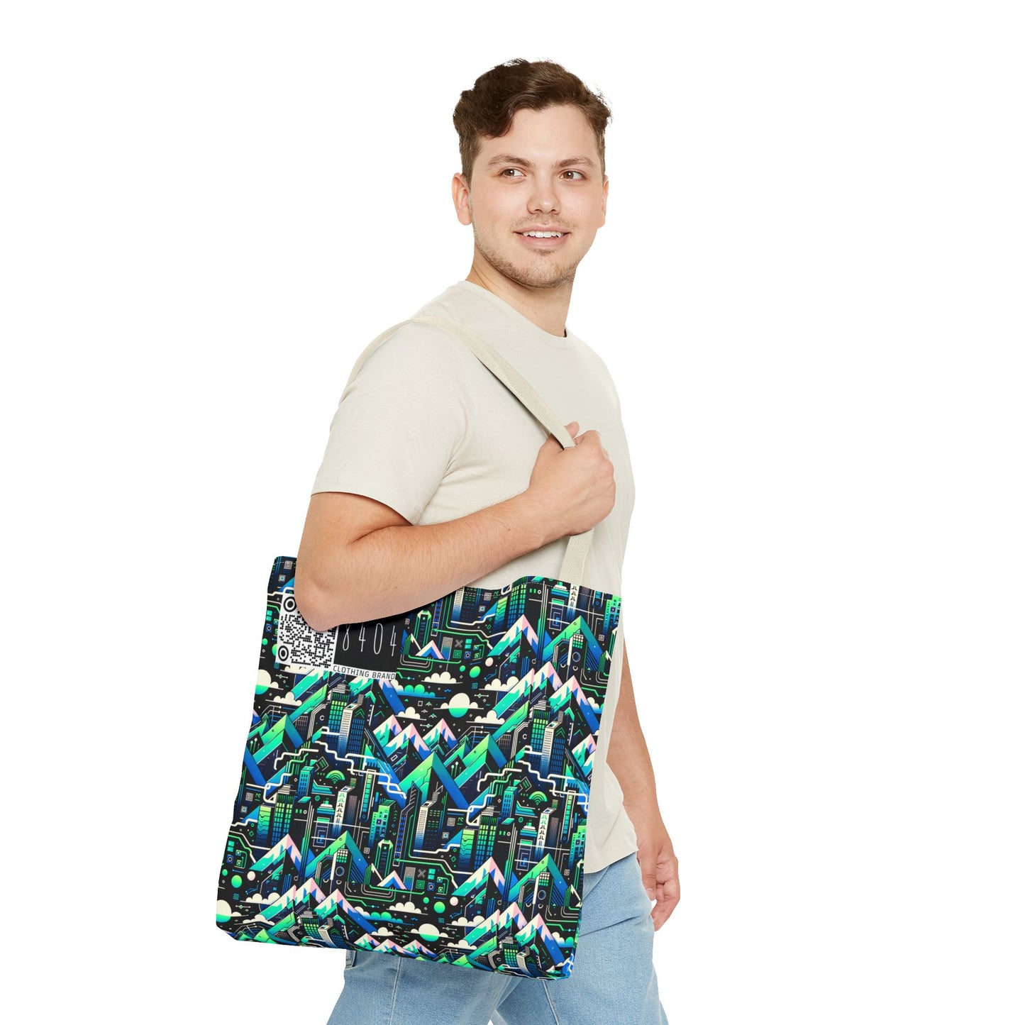 Digital Adventure Graphics Digital Explorer Tote Bag - 8404 Design-55