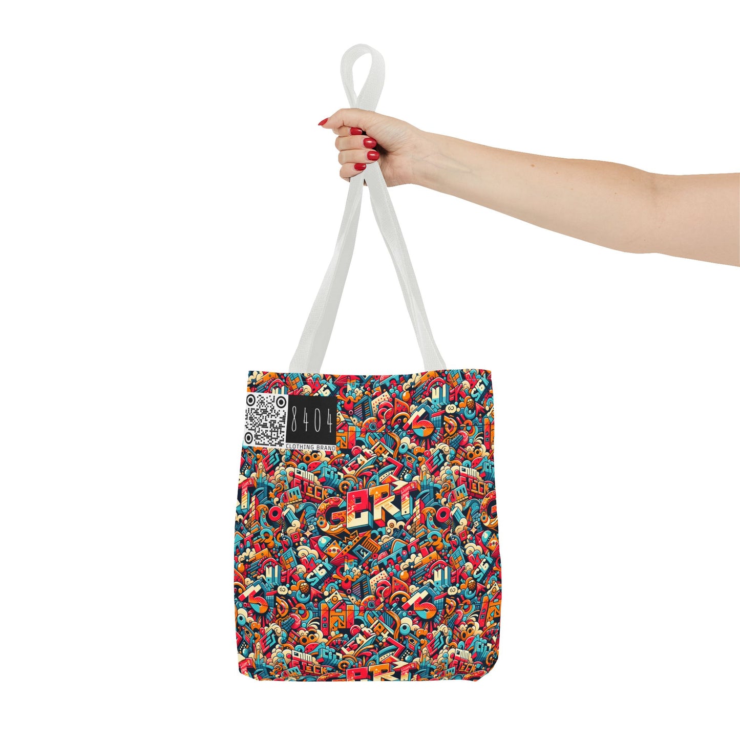 Neo-Traditional Street Art Modern Street Art Fusion Tote Bag - 8404 Design-58