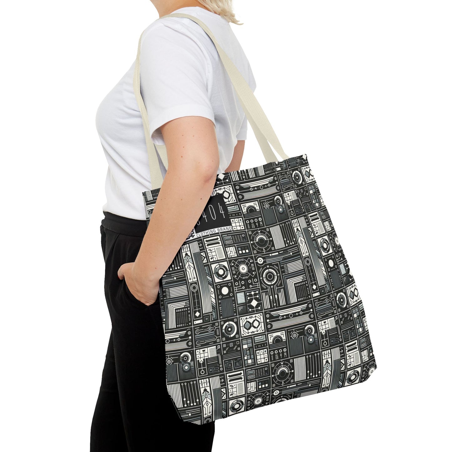 Digital Minimalism Minimalist Tech Tote Bag - 8404 Design-62