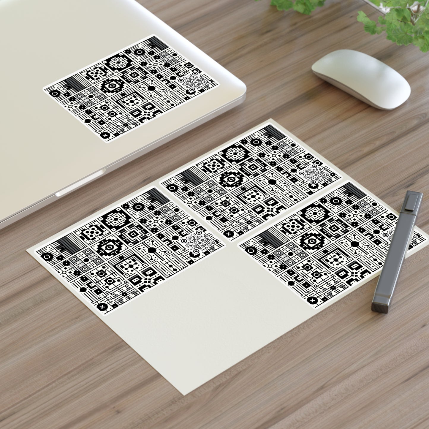 Digital Minimalism Minimalist Tech Sticker Sheets - 8404 Design-55