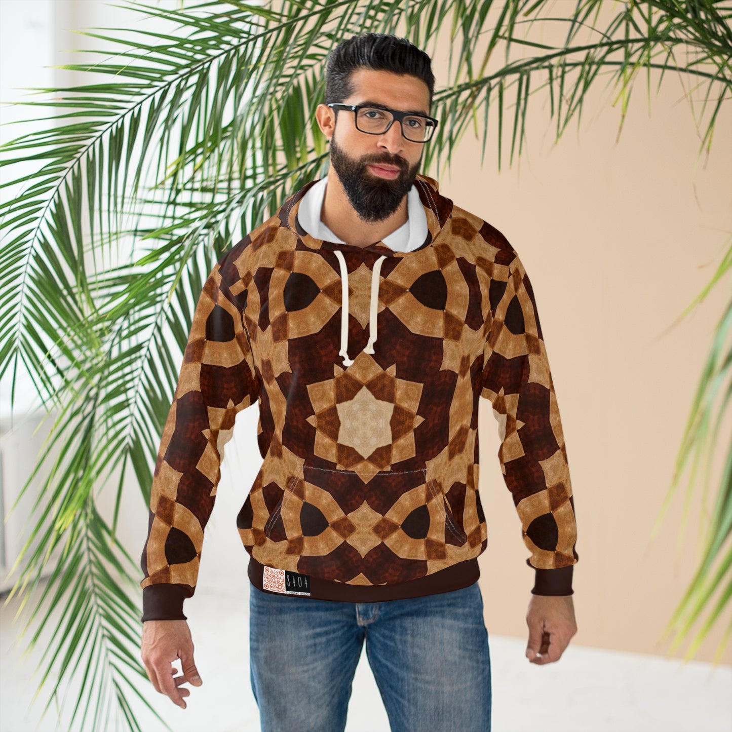 8404 Unisex Adult's "kaleido-Star" Fashion Pullover Hoodie