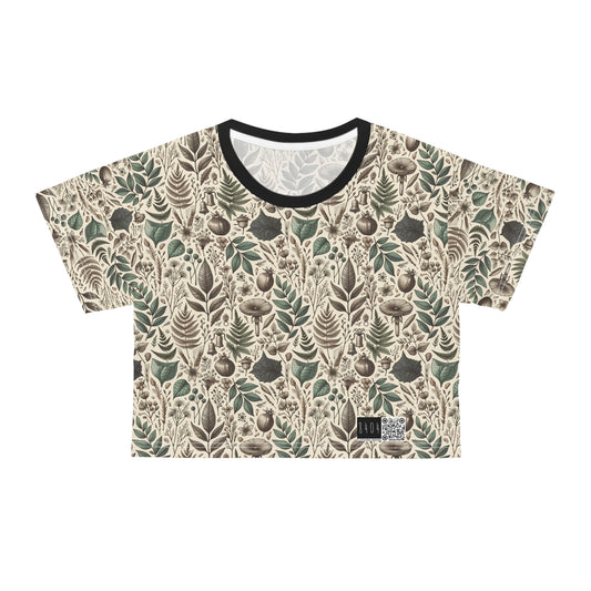 Sustainable Streetwear Modern Eco-Conscious Crop Tee - 8404 Design-57