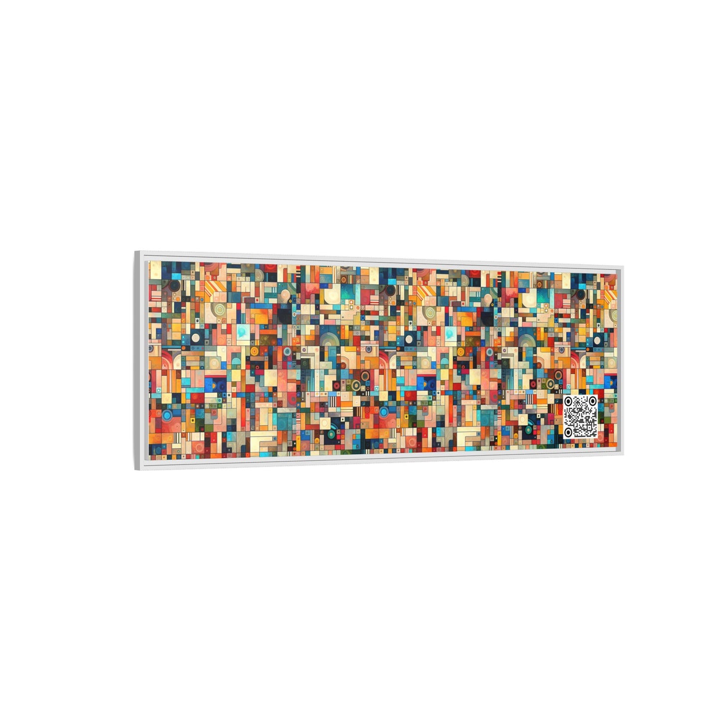 Digital Artistic Expression Artistic Streetwear Matte Canvas, Framed (multi-Color) - 8404 Design-46 B