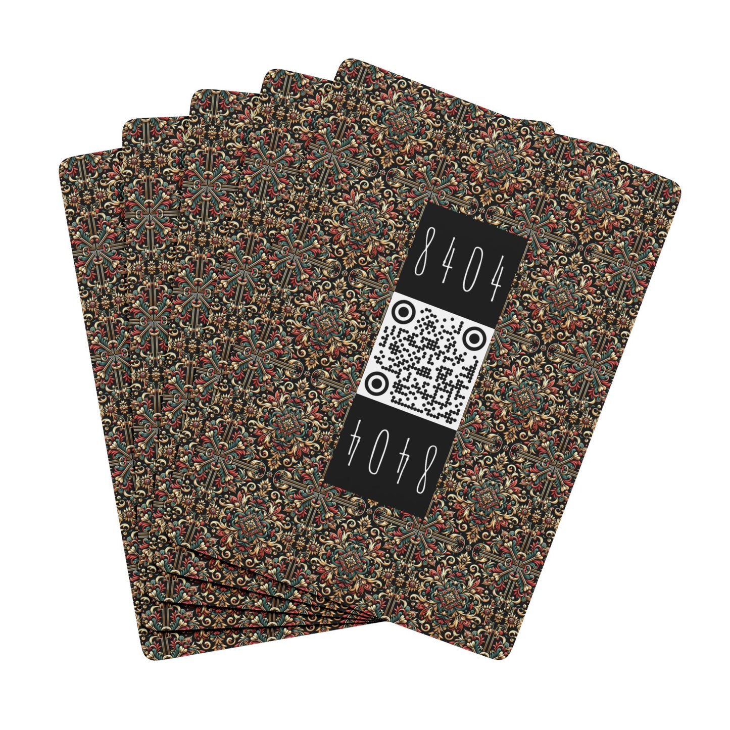 Streetwear Renaissance Artistic Clash of Old and New Poker Playing Cards - 8404 Design-46 S
