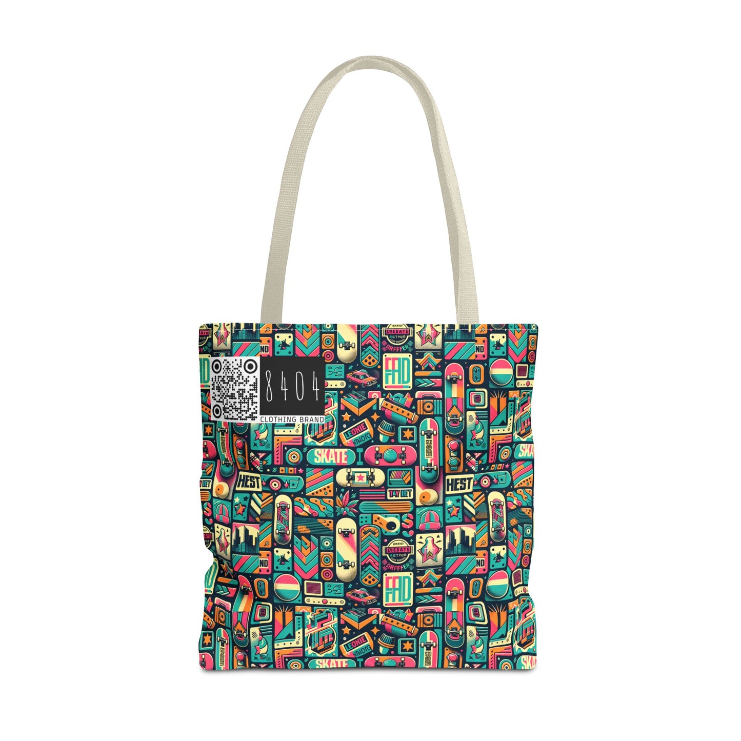 Skate Culture Revival Urban Retro Cool Tote Bag - 8404 Design-61