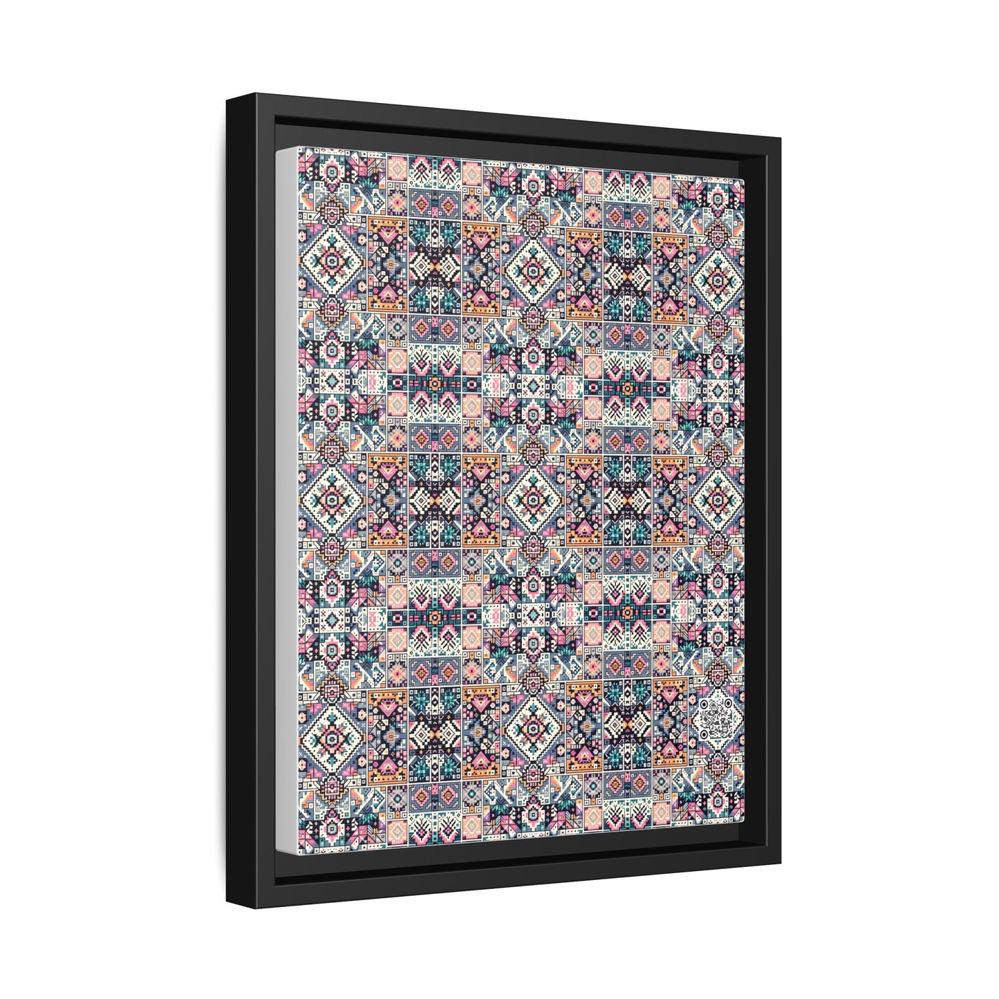 Matte Canvas, Framed (multi-Color) - 8404 Design-01