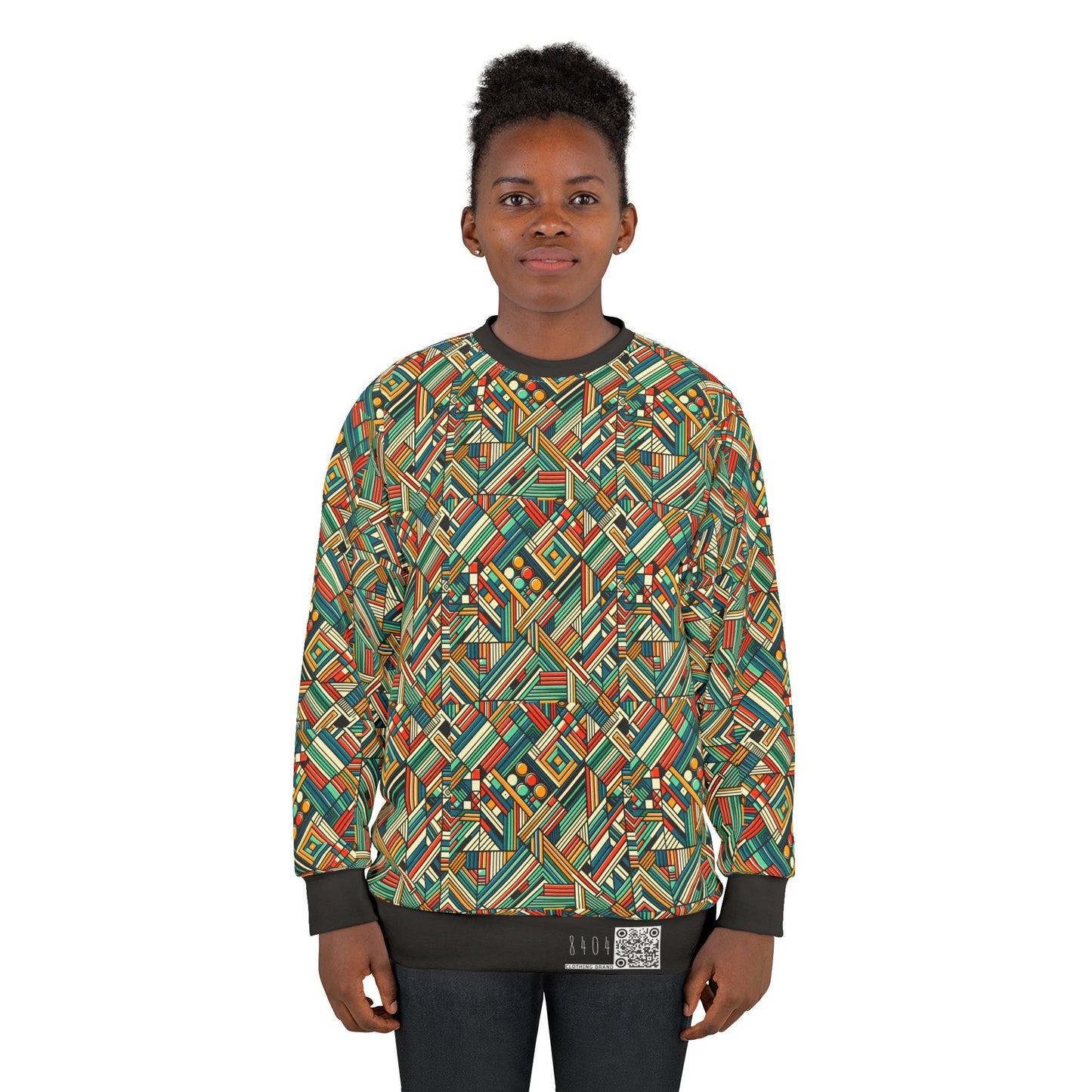 Abstract Graphic Art Modern Artistic Expression Sweatshirt - 8404 Design-67