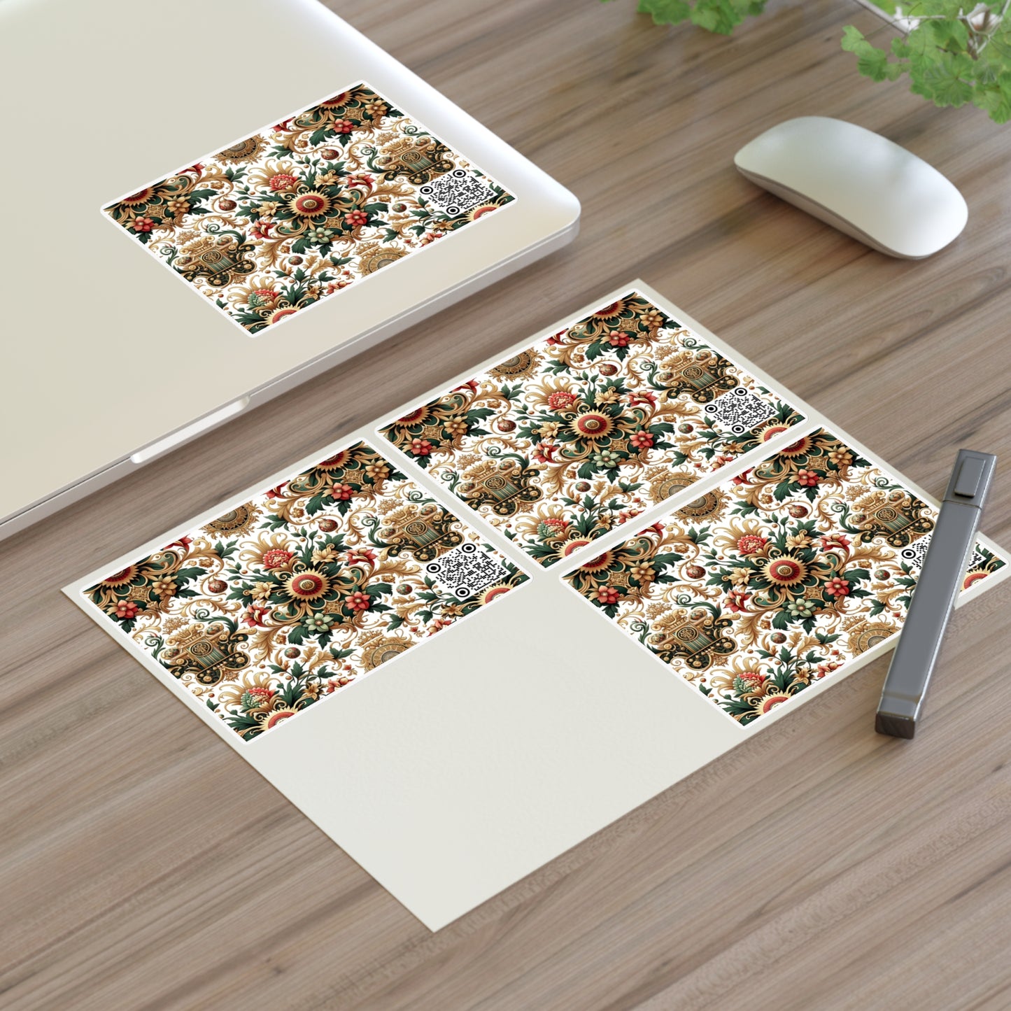 Monogram Madness Luxurious Streetwear Sticker Sheets - 8404 Design-68